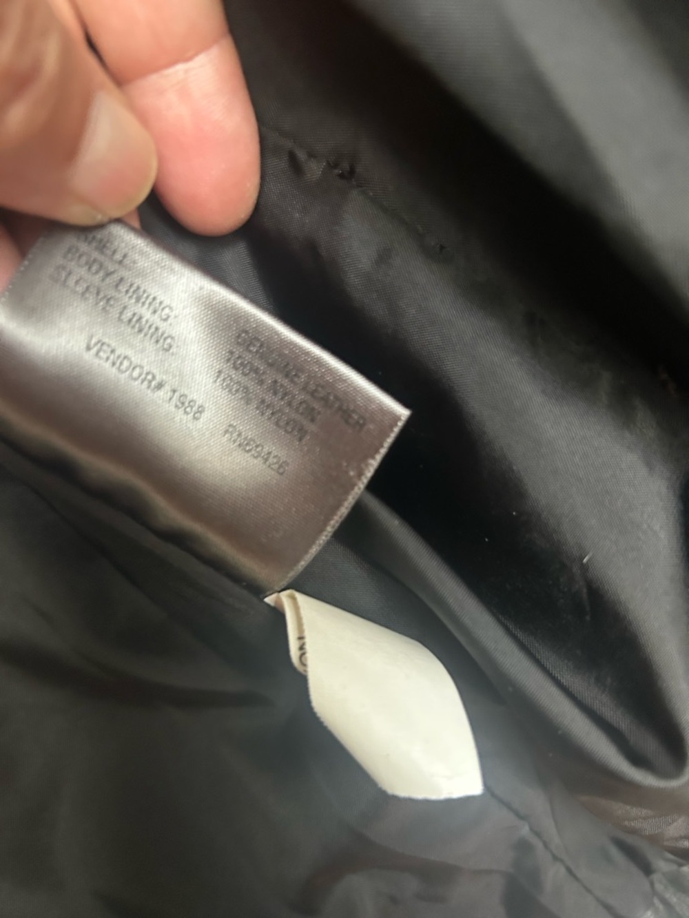 WILSON GENUINE LEATHER TRUKER JACKET - Picture 9 of 9